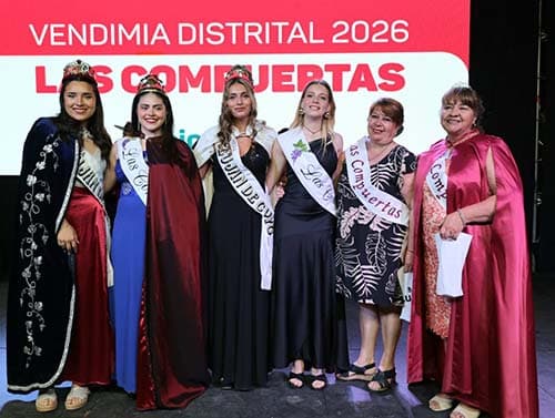 Vendimia en Luján: 4 nuevas reinas distritales.